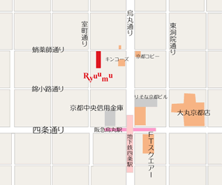 ホームページ作成会社｜リュウムの地図